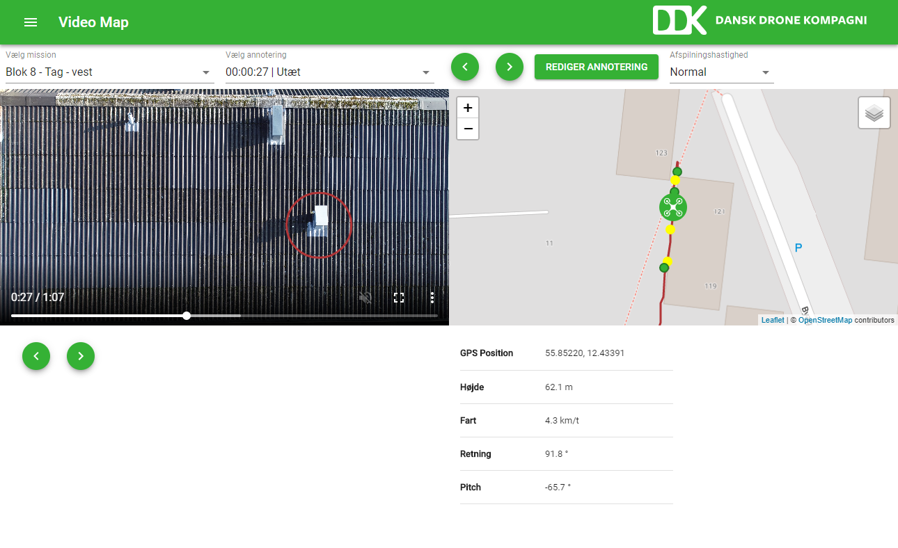 - Drone Kompagni ApS video, inspektion, kortlægning med nyeste drone-teknologi